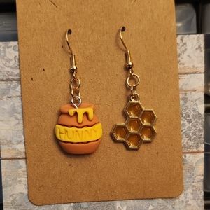 Winnie the Pooh Hunny Earrings